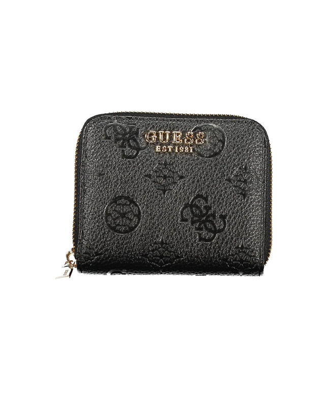 Guess Jeans Black Polyethylene Wallet