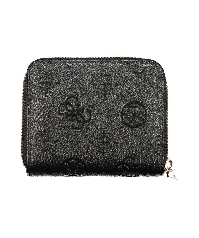 Guess Jeans Black Polyethylene Wallet