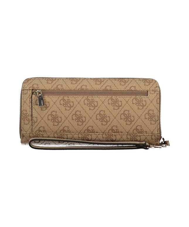 Guess Jeans Beige Polyethylene Wallet