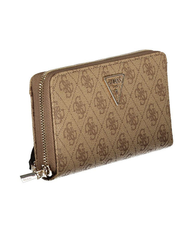 Guess Jeans Beige Polyethylene Wallet