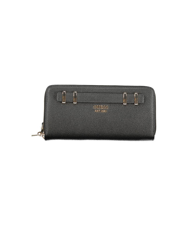Guess Jeans Black Polyethylene Wallet
