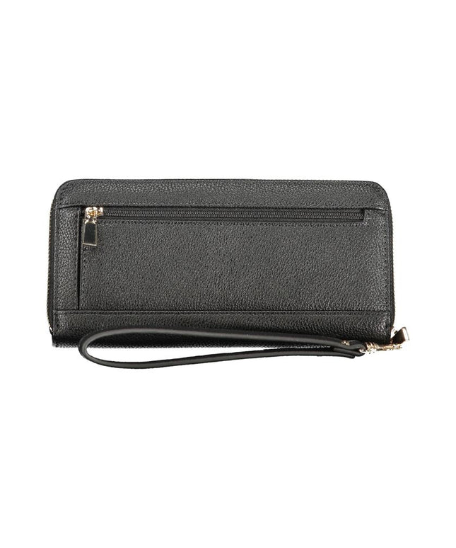 Guess Jeans Black Polyethylene Wallet