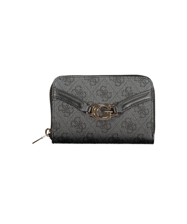Guess Jeans Black Polyethylene Wallet