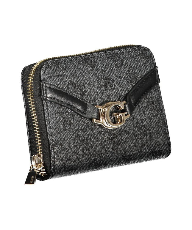 Guess Jeans Black Polyethylene Wallet