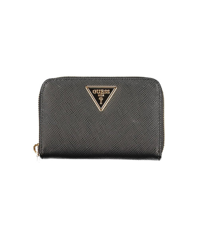 Guess Jeans Black Polyethylene Wallet