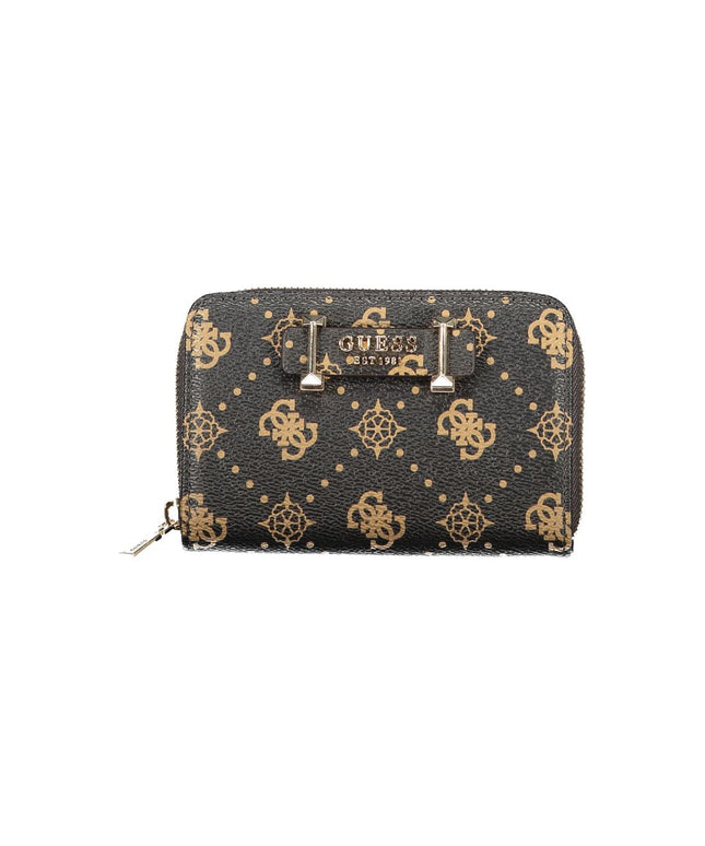 Guess Jeans Brown Polyethylene Wallet