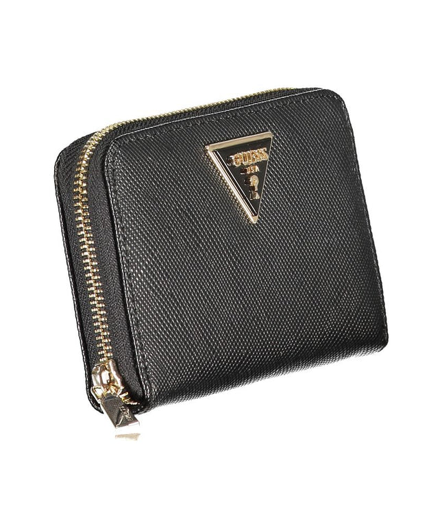 Guess Jeans Black Polyethylene Wallet