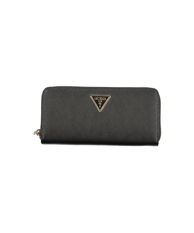 Guess Jeans Black Polyethylene Wallet