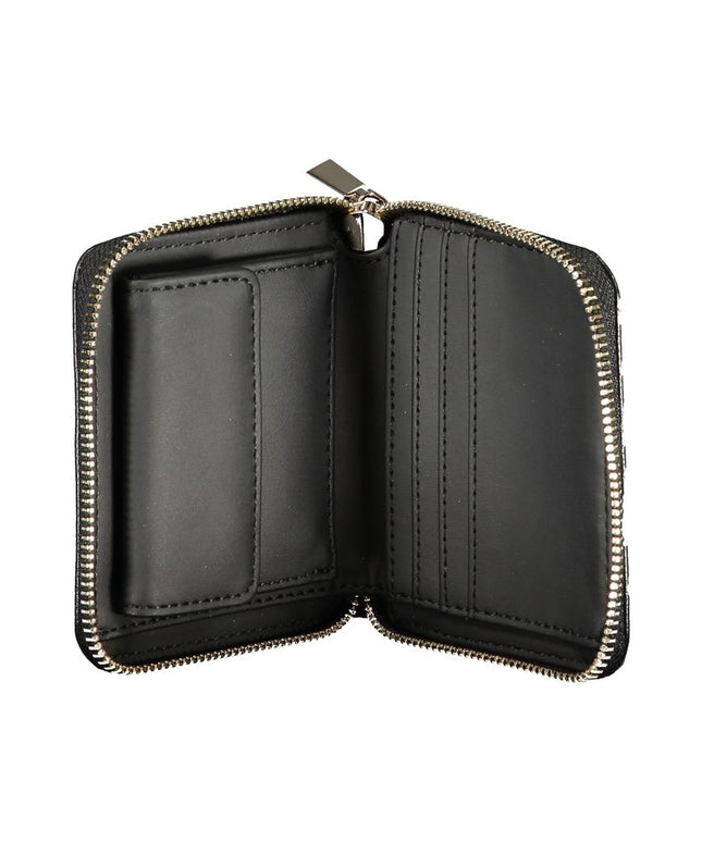 Guess Jeans Black Polyethylene Wallet