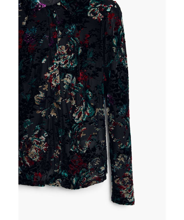 Desigual Black Polyester Shirt