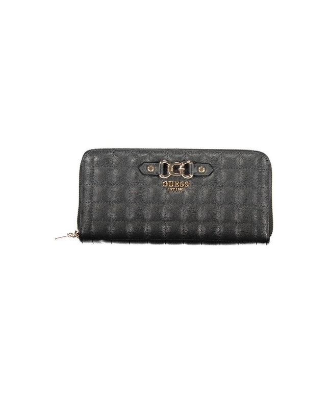 Guess Jeans Black Polyethylene Wallet
