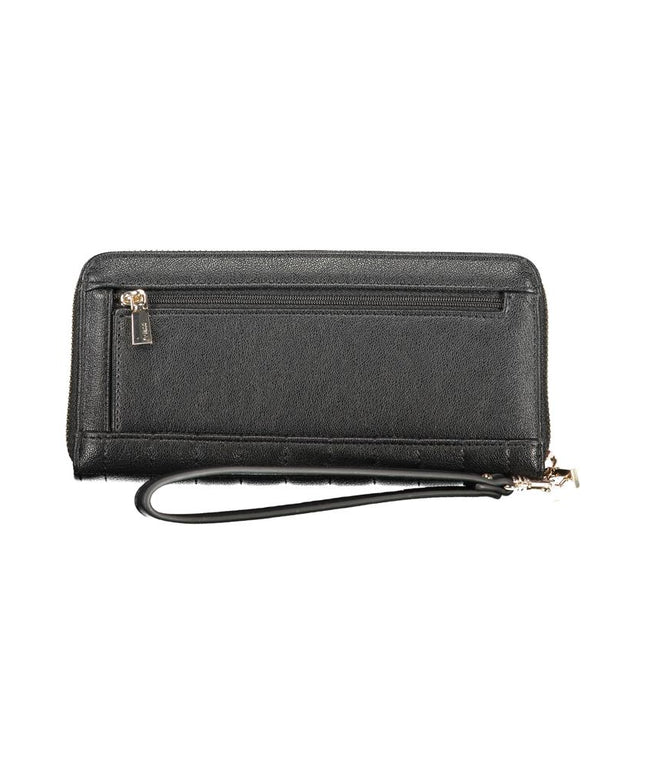 Guess Jeans Black Polyethylene Wallet