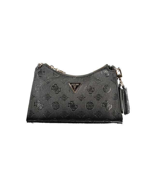 Guess Jeans Black Polyethylene Handbag