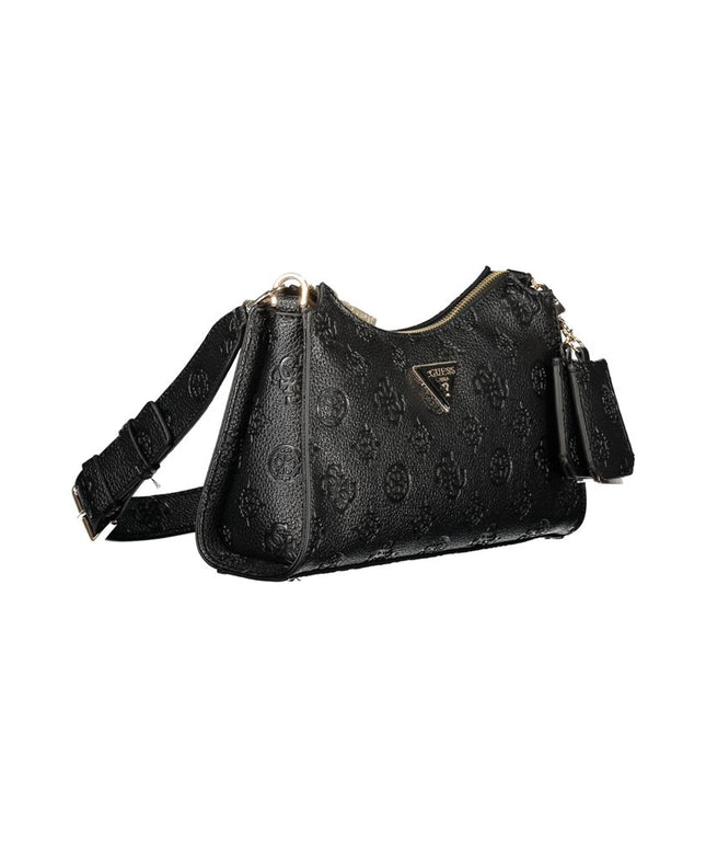 Guess Jeans Black Polyethylene Handbag