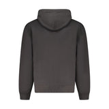 Calvin Klein Black Cotton Men Sweater Hoodie