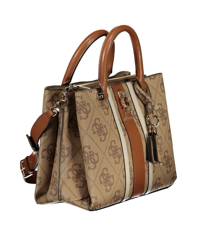 Guess Jeans Beige Polyethylene Women Handbag