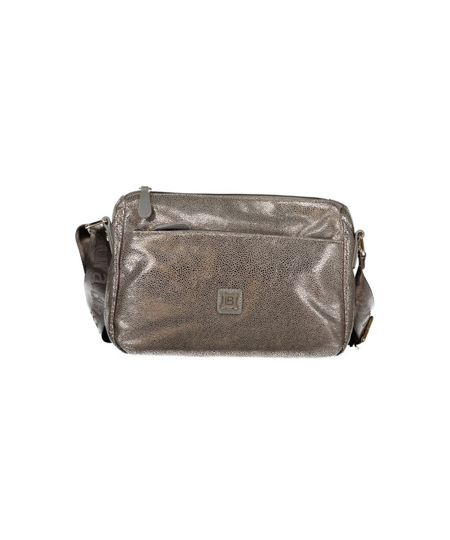 Laura Biagiotti Gray Polyester Women Handbag
