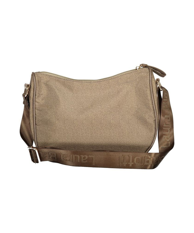 Laura Biagiotti Beige Polyester Women Handbag