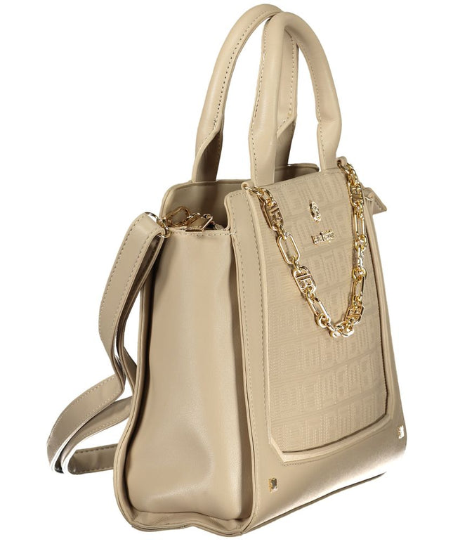 Laura Biagiotti Beige PVC Women Handbag