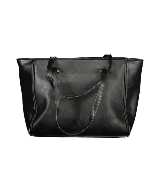 Laura Biagiotti Black PVC Women Handbag
