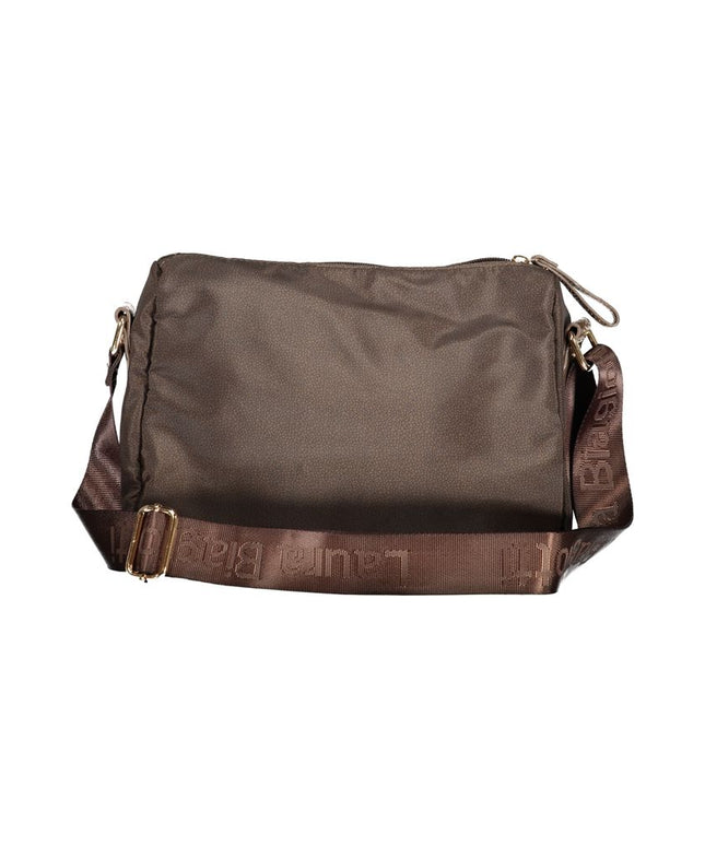 Laura Biagiotti Brown Polyester Women Handbag