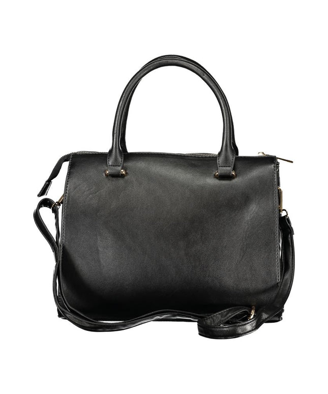 Laura Biagiotti Black PVC Women Handbag