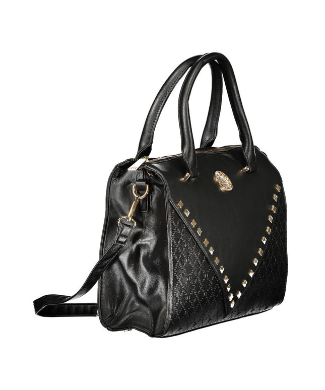 Laura Biagiotti Black PVC Women Handbag