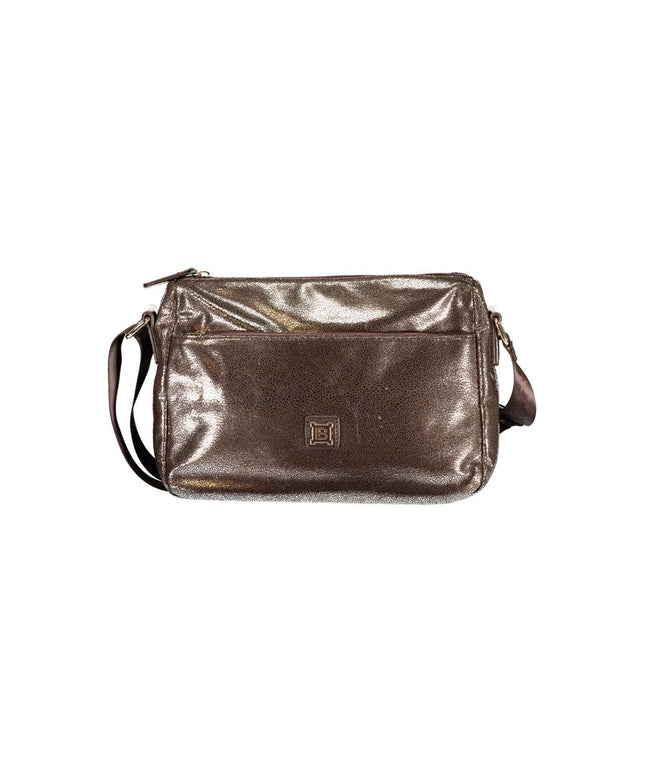 Laura Biagiotti Bronze Polyester Women Handbag
