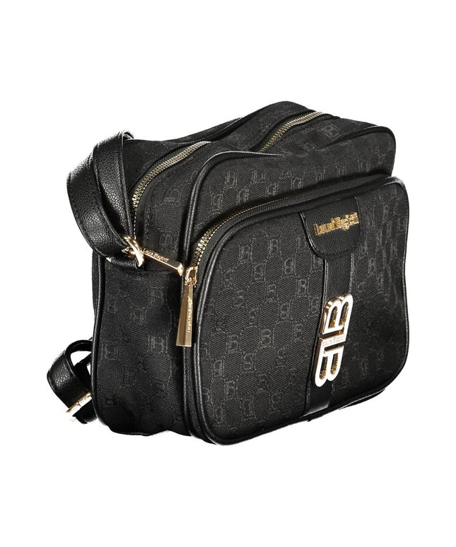 Laura Biagiotti Black Polyester Women Handbag