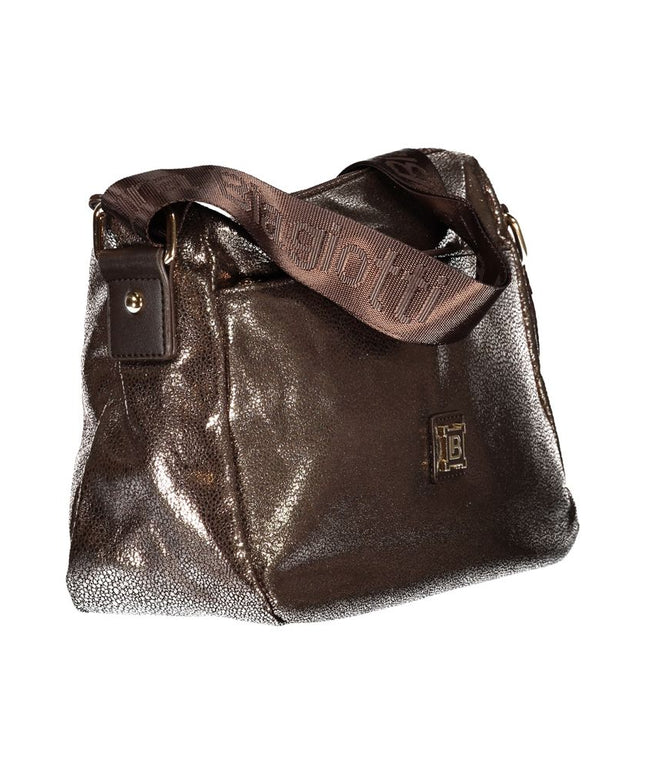 Laura Biagiotti Bronze Polyester Women Handbag