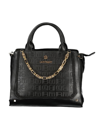 Laura Biagiotti Black PVC Women Handbag