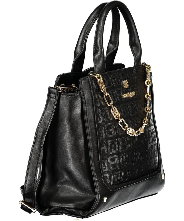 Laura Biagiotti Black PVC Women Handbag