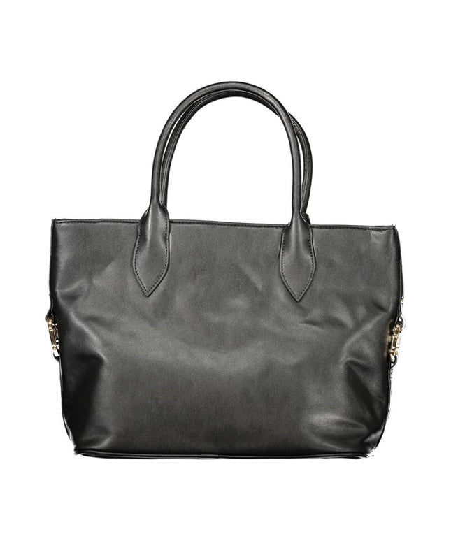 Laura Biagiotti Black PVC Women Handbag