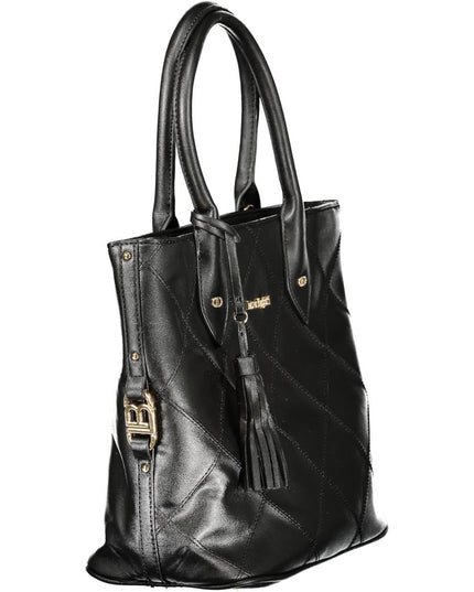Laura Biagiotti Black PVC Women Handbag