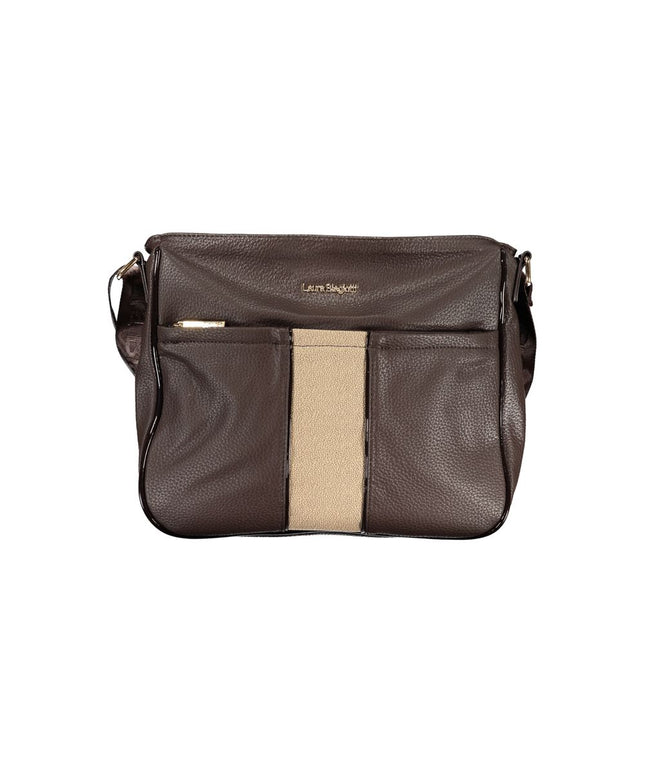 Laura Biagiotti Brown PVC Women Handbag