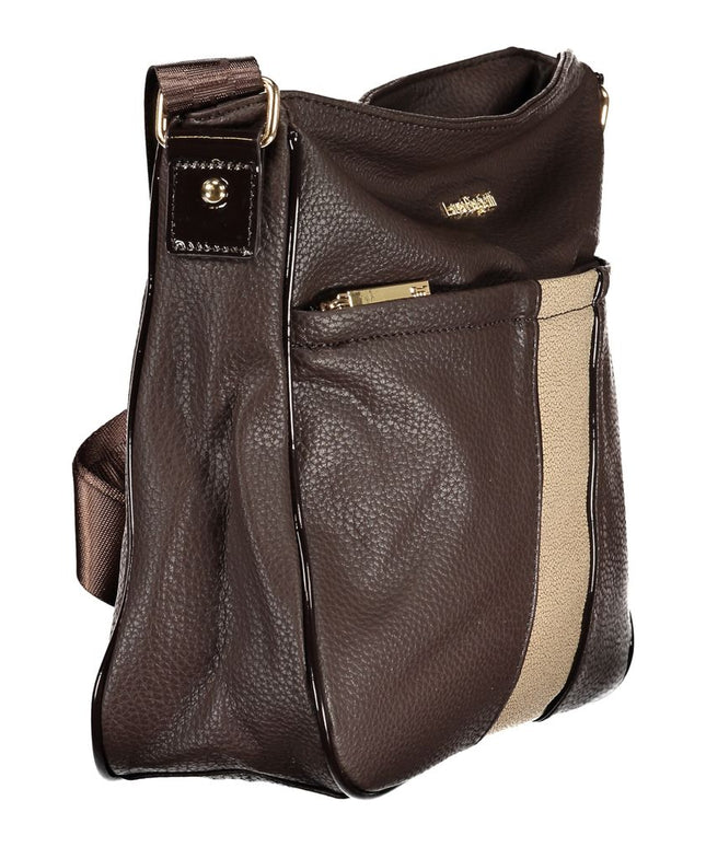Laura Biagiotti Brown PVC Women Handbag