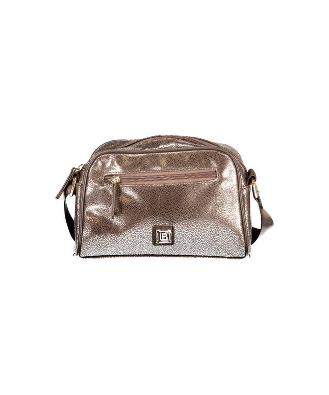 Laura Biagiotti Bronze Polyester Women Handbag
