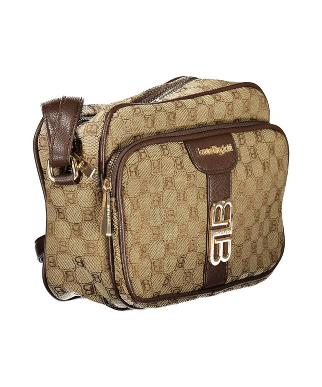 Laura Biagiotti Beige Polyester Women Handbag