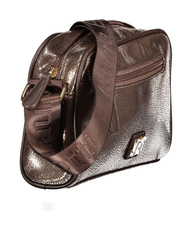 Laura Biagiotti Bronze Polyester Women Handbag