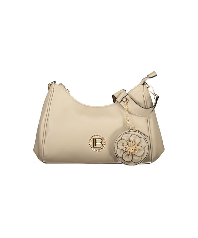 Laura Biagiotti Beige PVC Women Handbag