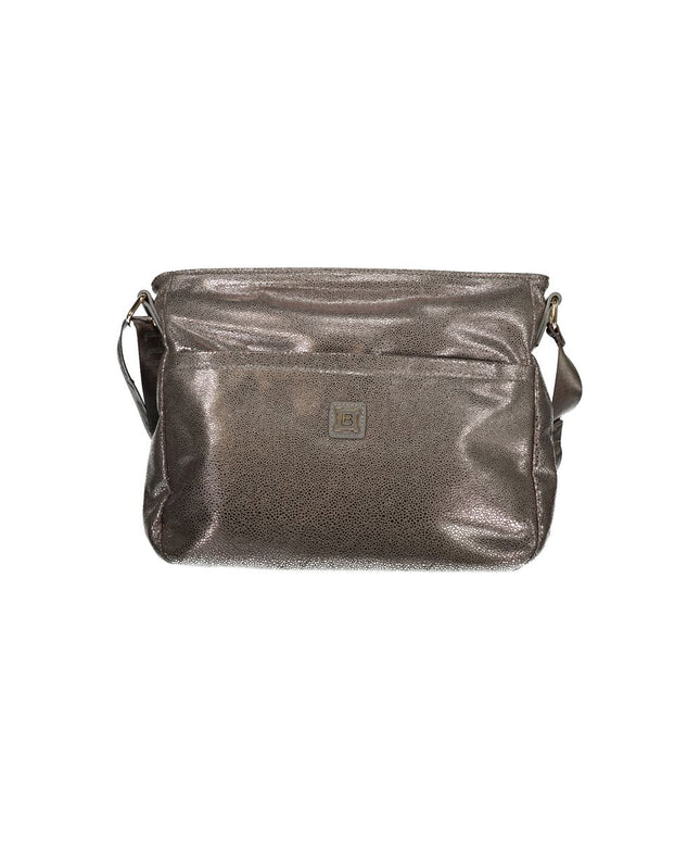 Laura Biagiotti Gray Polyester Women Handbag