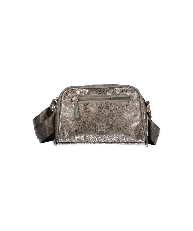 Laura Biagiotti Gray Polyester Women Handbag