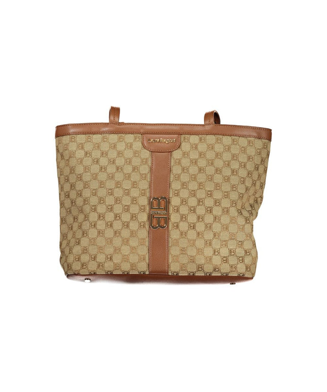 Laura Biagiotti Beige Polyester Women Handbag
