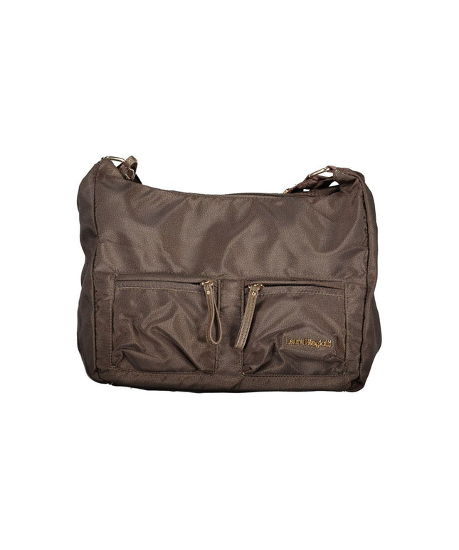 Laura Biagiotti Brown Polyester Women Handbag