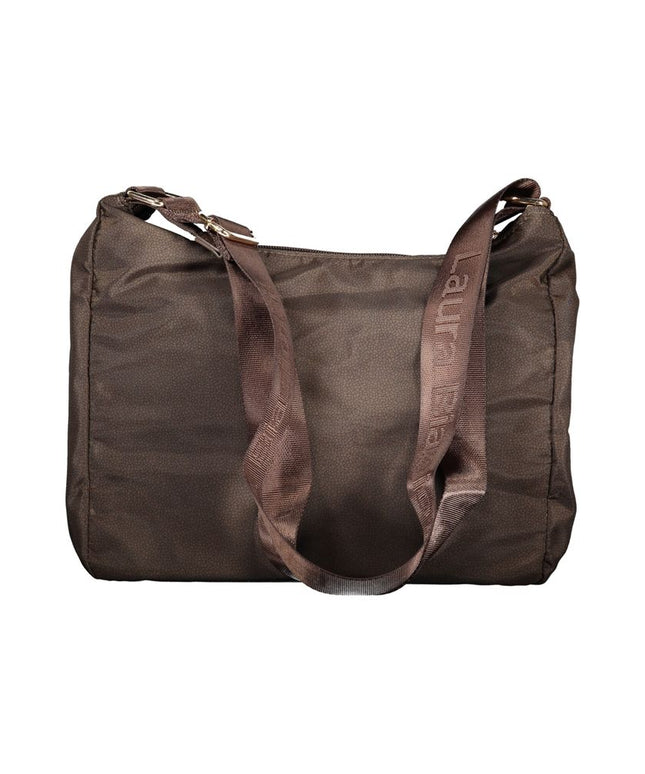 Laura Biagiotti Brown Polyester Women Handbag