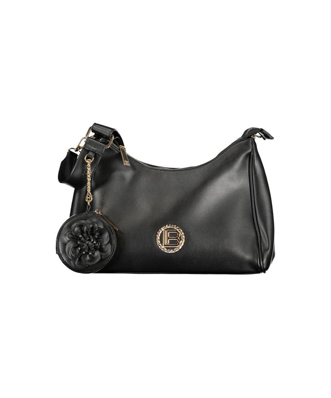 Laura Biagiotti Black PVC Women Handbag