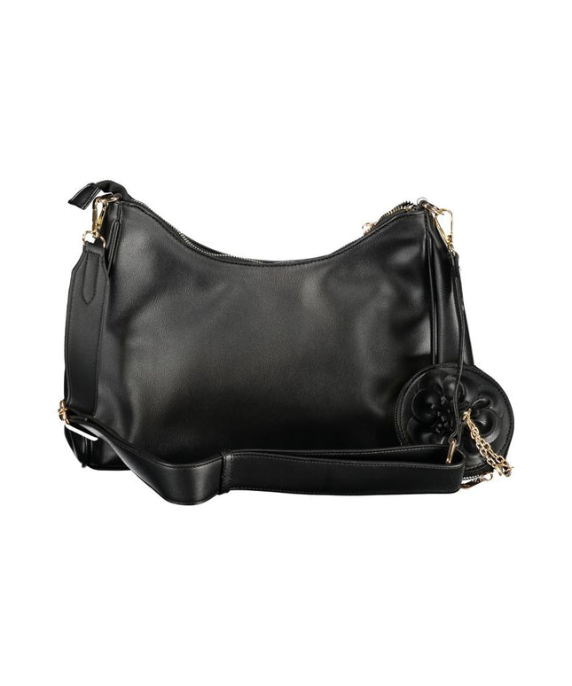 Laura Biagiotti Black PVC Women Handbag
