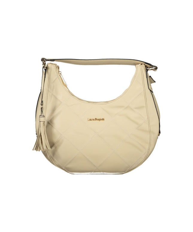 Laura Biagiotti Beige PVC Women Handbag