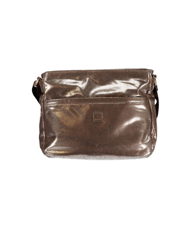 Laura Biagiotti Bronze Polyester Women Handbag