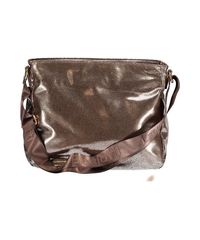 Laura Biagiotti Bronze Polyester Women Handbag